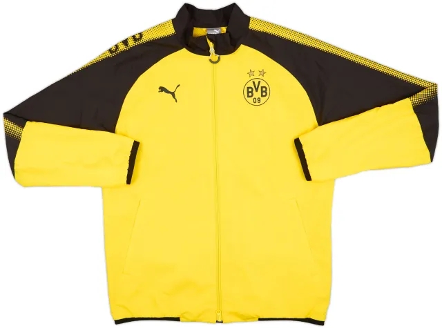 2017-18 Borussia Dortmund Puma Track Jacket - 10/10 - (L)