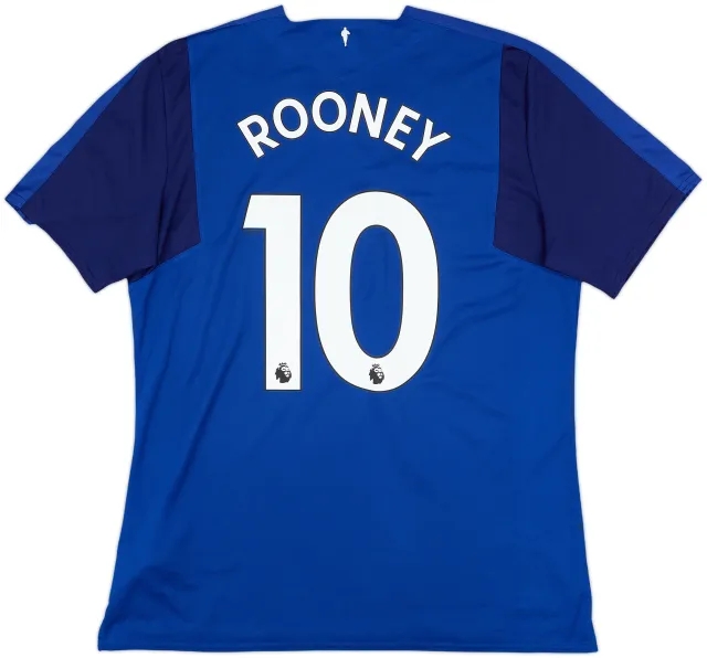 2017-18 Everton Home Shirt Rooney #10 - 8/10 - (XL)