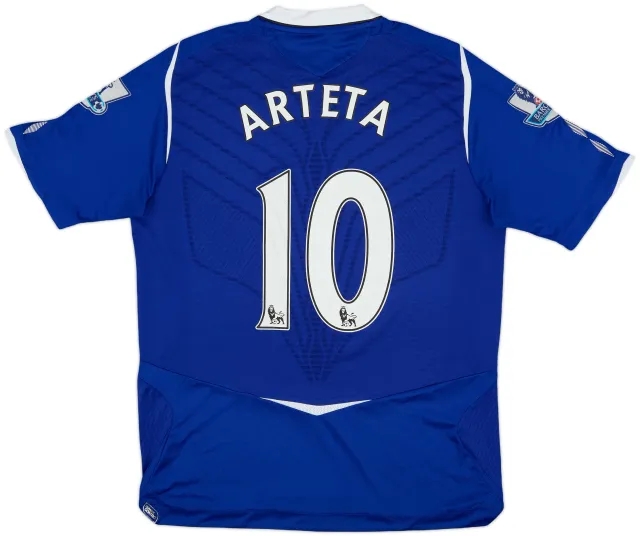 2008-09 Everton Home Shirt Arteta #10 - 6/10 - (M)