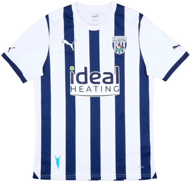 2023-24 West Brom Home Shirt - 8/10 - (M)