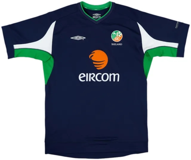 2002-03 Ireland Umbro Training Shirt - 9/10 - (L)