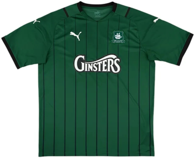 2021-22 Plymouth Argyle Home Shirt - 10/10 - (XL)