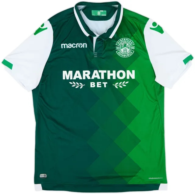 2018-19 Hibernian Home Shirt - 10/10 - (XL)