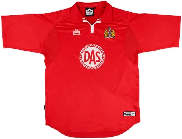 2001-02 Bristol City Home Shirt - 8/10 - (L)