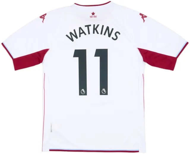 2021-22 Aston Villa Away Shirt Watkins #11 - 9/10 - (M)