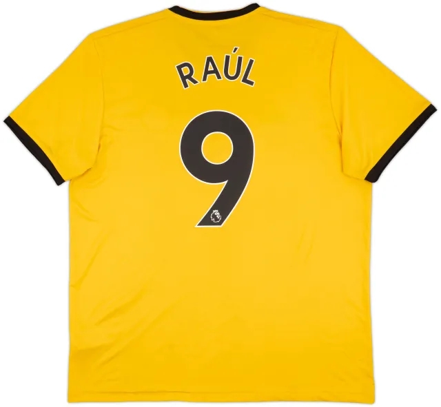 2018-19 Wolves Home Shirt Raul #9 - 7/10 - (XL)