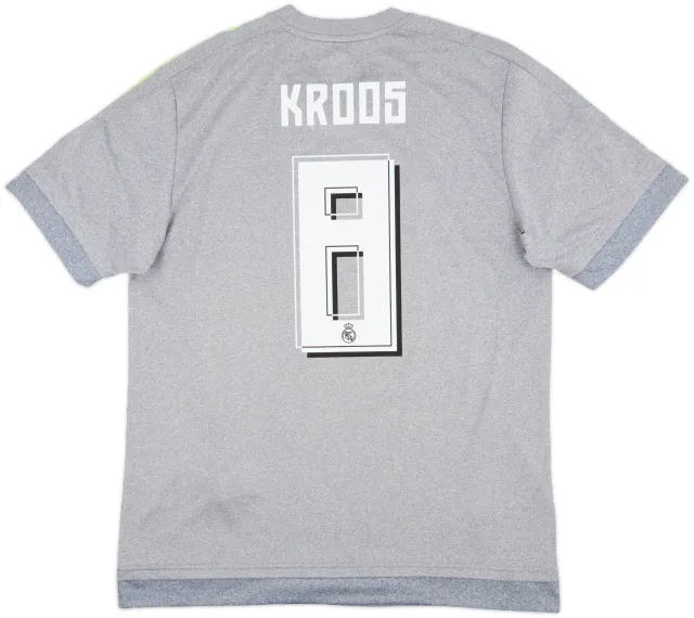 2015-16 Real Madrid Away Shirt Kroos #8 - 6/10 - (L)