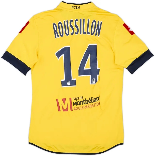 2013-14 Sochaux Home Shirt Roussillon #14 - 8/10 - (M)