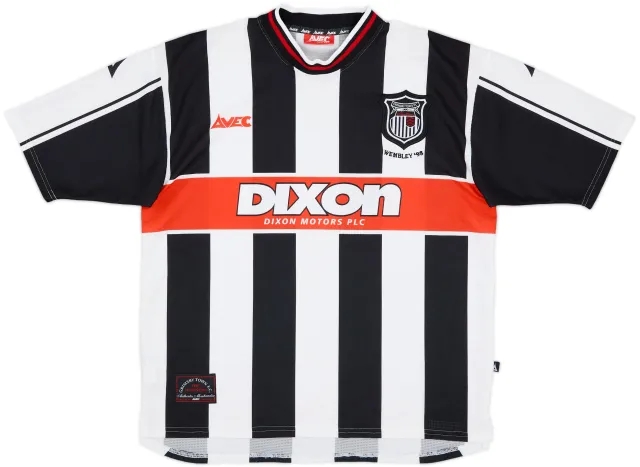 1998-99 Grimsby Town 'Wembley 98' Home Shirt - 8/10 - (L)