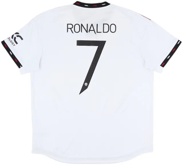 2022-23 Manchester United Authentic Away Shirt Ronaldo #7 - 6/10 - (XL)