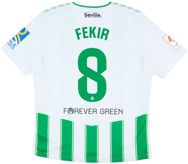 2023-24 Real Betis Home Shirt Fekir #8 - 10/10 - (L)