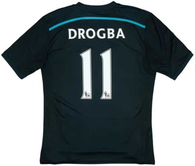 2014-15 Chelsea Third Shirt Drogba #11 - 7/10 - (L)