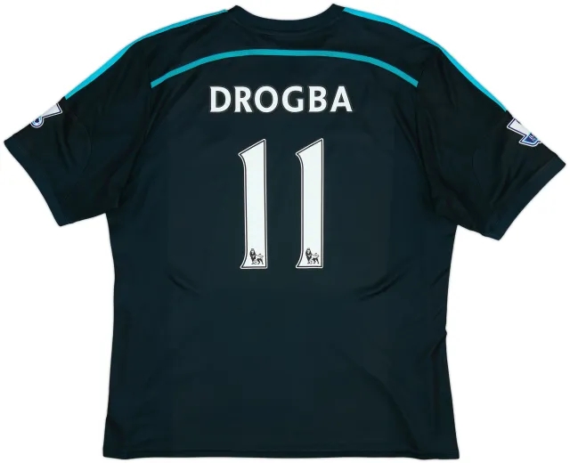 2014-15 Chelsea Third Shirt Drogba #11 - 7/10 - (XXL)