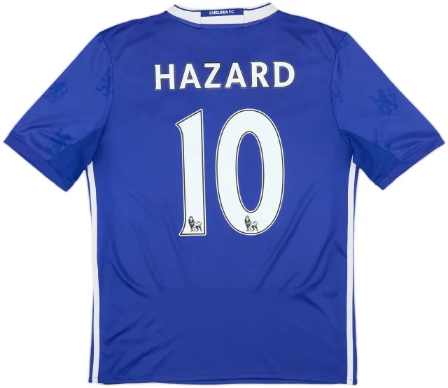 2016-17 Chelsea Home Shirt Hazard #10 - 7/10 - (XL.Boys)