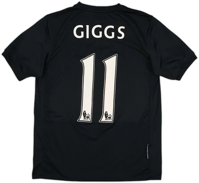 2009-10 Manchester United Away Shirt Giggs #11 - 8/10 - (XL.Boys)