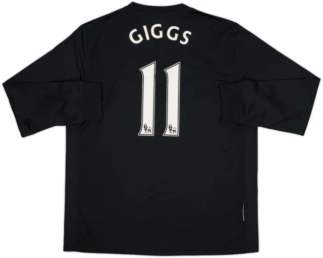 2009-10 Manchester United Away L/S Shirt Giggs #11 - 6/10 - (L)