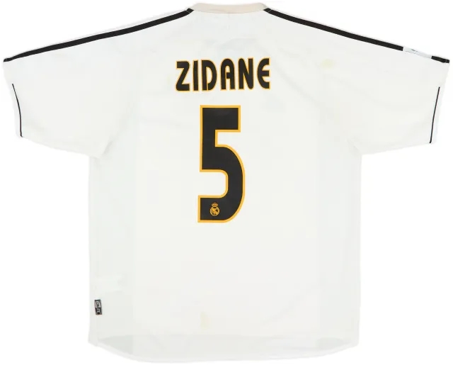 2003-04 Real Madrid Home Shirt Zidane #5 - 5/10 - (L)