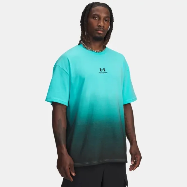 Under Armour  x Mansory Fade Men's Short Sleeve Tropical Tide / Black / Black L