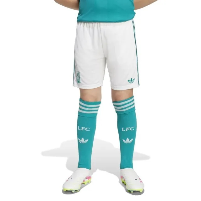 Liverpool 3Rd Shorts 2025/26 Kids - ['White']