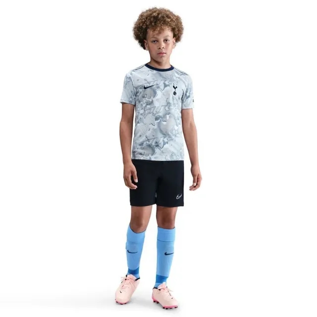 Tottenham Training T-Shirt Dri-Fit Academy Pro Pre Match - White/Light Iron Ore/Binary Blue Kids - ['White']