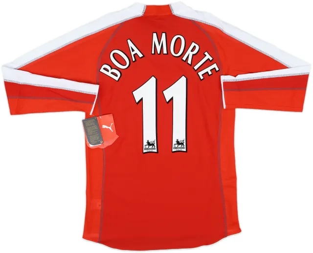 2005-06 Fulham Away L/S Shirt Boa Morte #11 (M)