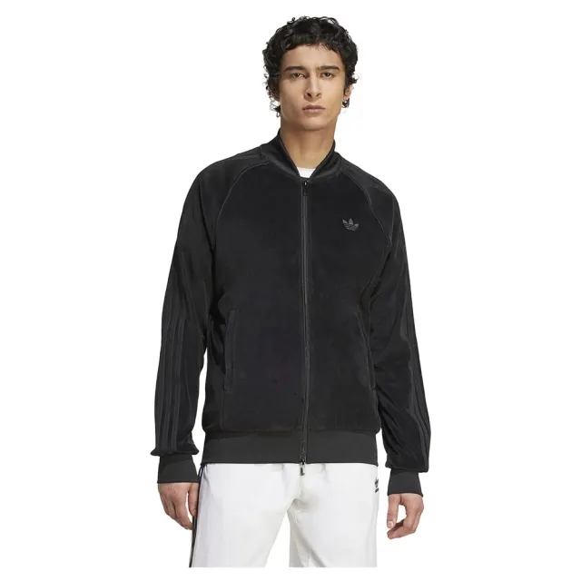 Adidas Originals Sst Adicolor Velour Tracksuit Jacket