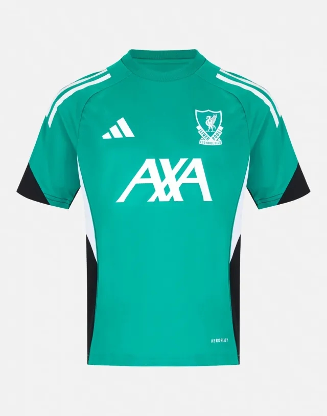 Liverpool adidas Training Jersey - Green - Kids