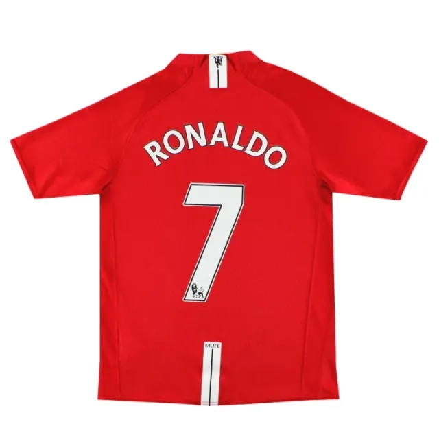 2007-09 Manchester United Nike Home Shirt Ronaldo #7 XL.Boys - Manchester United / Excellent 