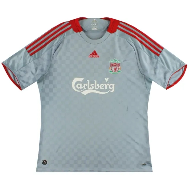 2008-10 Liverpool adidas Away Shirt XL - Liverpool / Excellent 