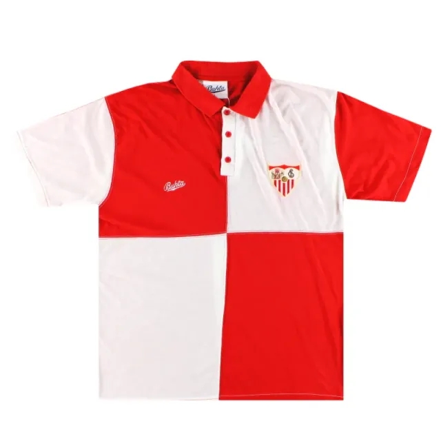 1991-93 Sevilla Bukta Training Shirt L - Sevilla / Excellent 