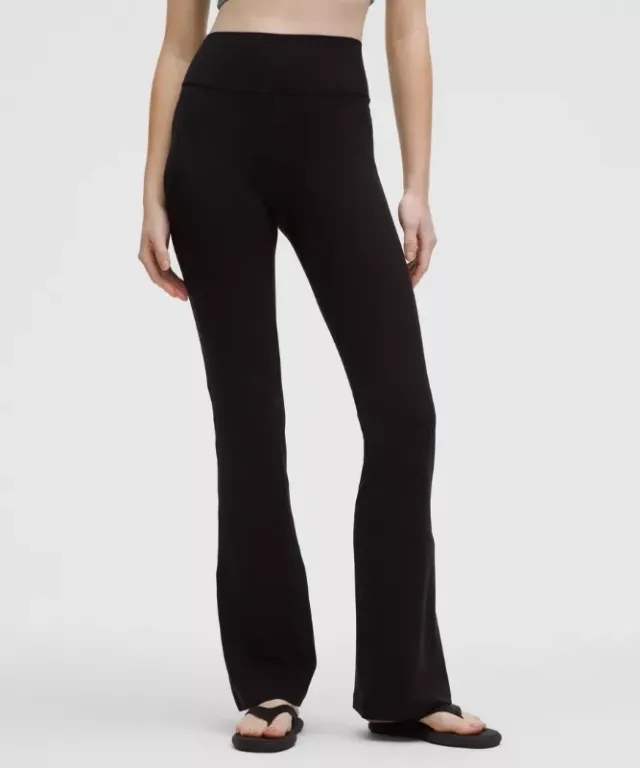lululemon – Women's Groove Nulu High-Rise Flared Pants Regular – Color Green – Size 0