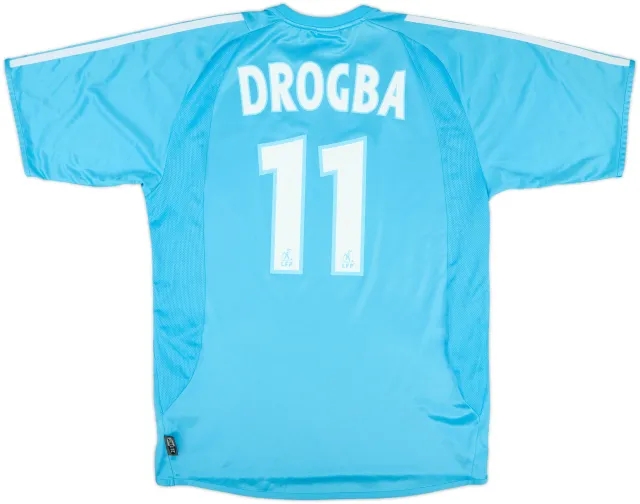 2003-04 Olympique Marseille Away Shirt Drogba #11 - 7/10 - (S)