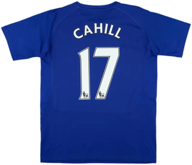 2010-11 Everton Home Shirt Cahill #17 - 8/10 - (M)