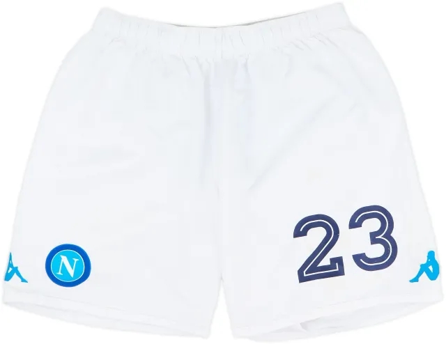 2017-18 Napoli Player Issue Home Shorts #23 - 4/10 - (XL)