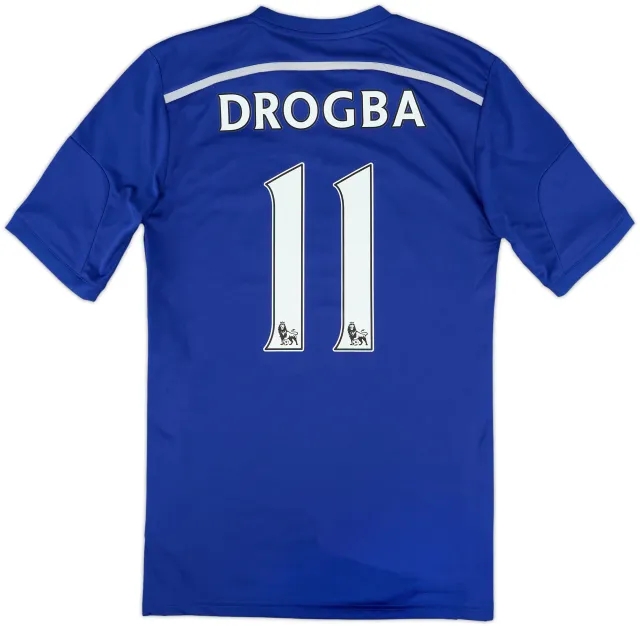 2014-15 Chelsea Home Shirt Drogba #11 - 8/10 - (S)
