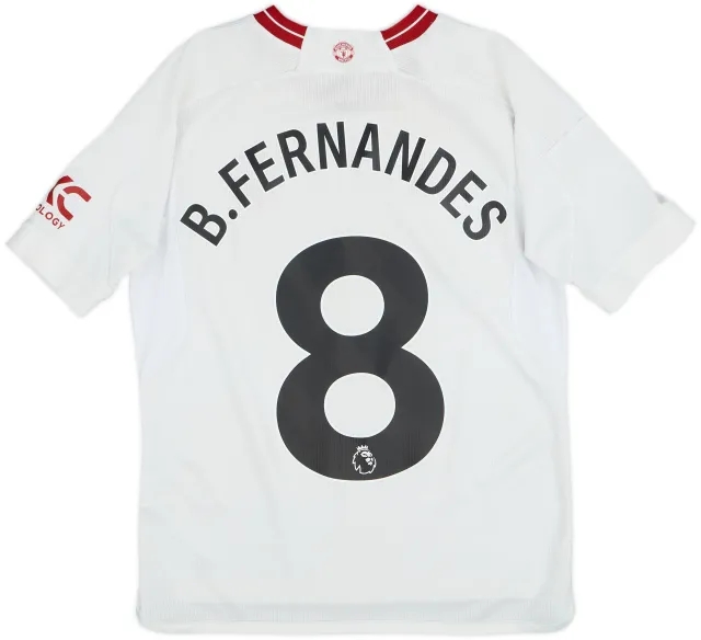 2023-24 Manchester United Third Shirt B.Fernandes #8 - 6/10 - (L.Boys)
