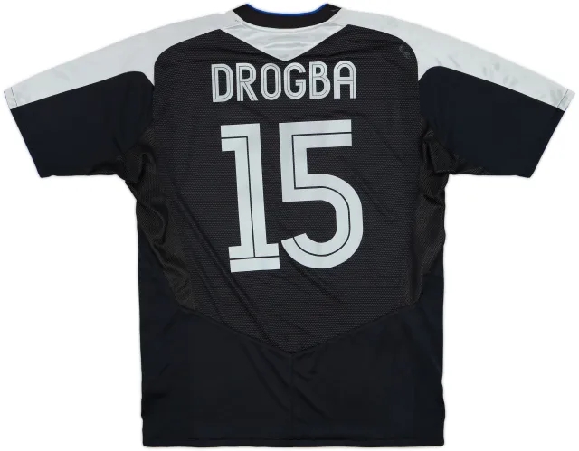 2004-05 Chelsea Away Shirt Drogba #15 - 7/10 - (L)