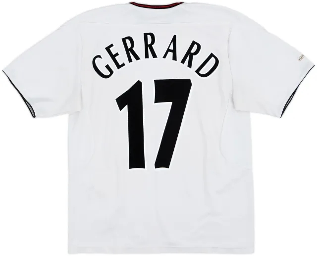 2003-04 Liverpool Away Shirt Gerrard #17 - 6/10 - (M)