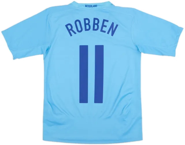2008-10 Netherlands Away Shirt Robben #11 - 8/10 - (L.Boys)