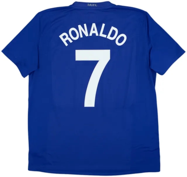 2008-09 Manchester United Third Shirt Ronaldo #7 - 7/10 - (XL)
