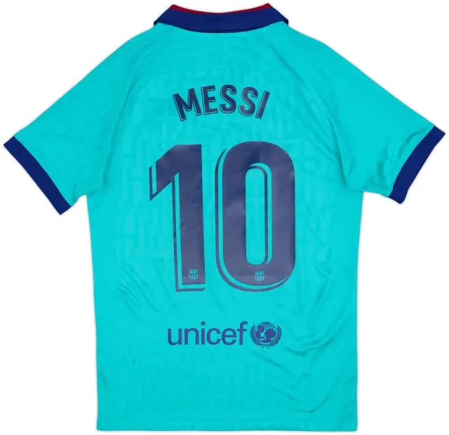 2019-20 Barcelona Third CL Shirt Messi #10 - 7/10 - (S)