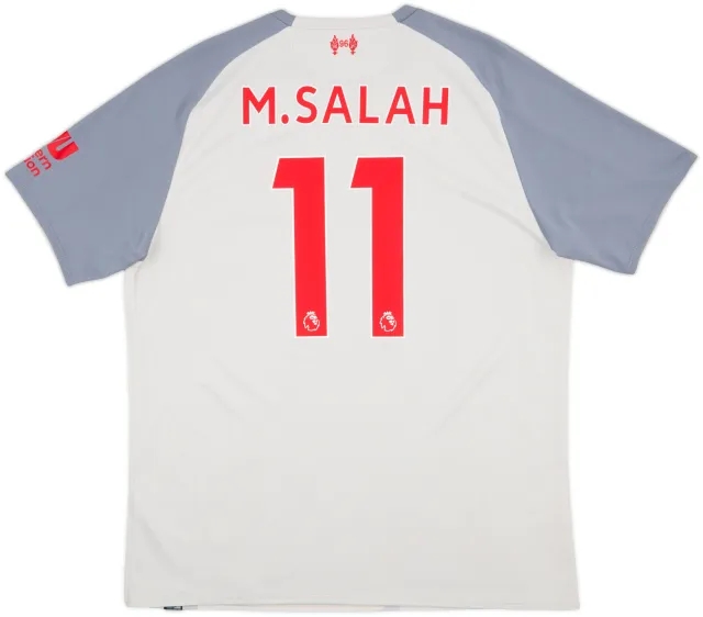 2018-19 Liverpool Third Shirt M.Salah #11 - 7/10 - (L)