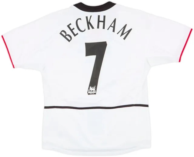 2002-03 Manchester United Away Shirt - 8/10 - (L.Boys)