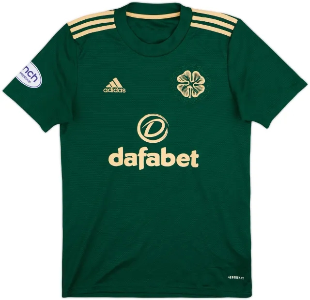 2021-22 Celtic Away Shirt - 8/10 - (S)