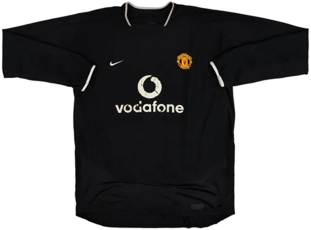 2003-05 Manchester United Away L/S Shirt - 5/10 - (XXL)