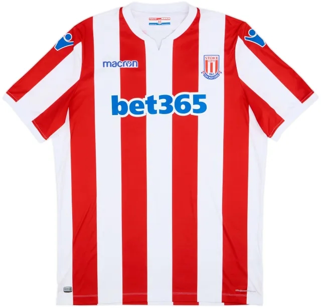 2018-19 Stoke City Home Shirt - 9/10 - (3XL)