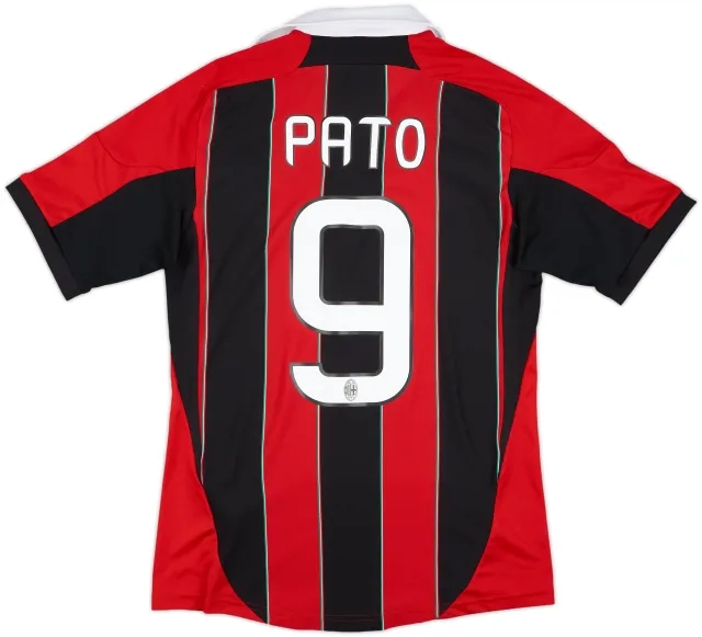 2012-13 AC Milan Home Shirt Pato #9 - 8/10 - (S)