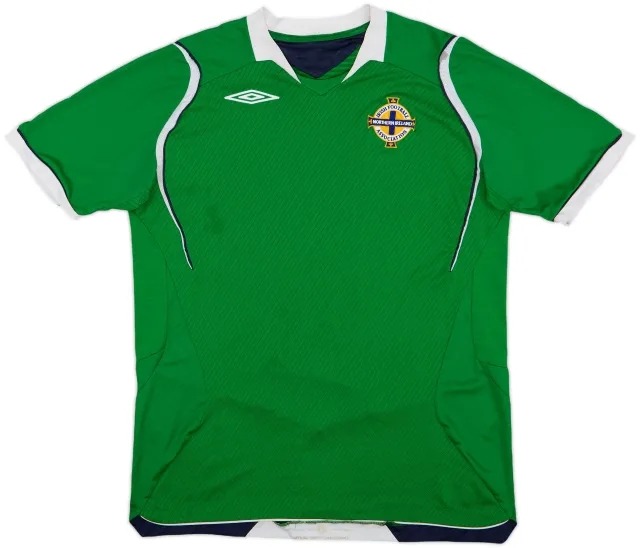 2008-10 Northern Ireland Home Shirt - 6/10 - (L)
