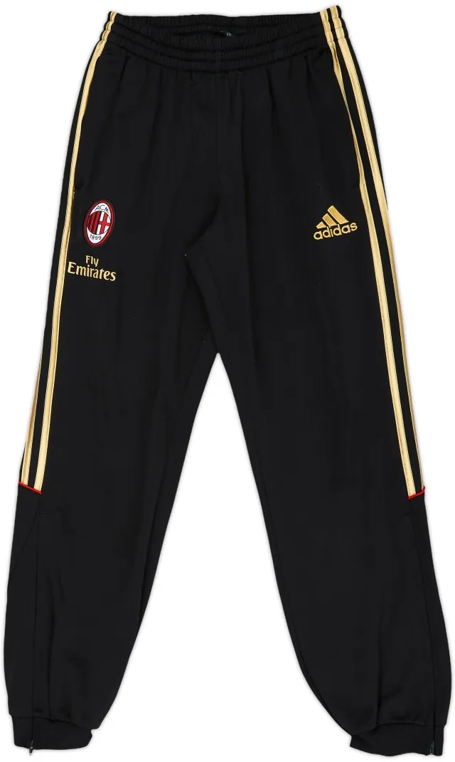 2010-11 AC Milan adidas Track Pants/Bottoms - 8/10 - (M)