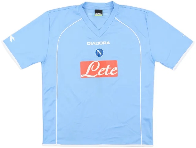 2006-07 Napoli Home Shirt - 7/10 - (XL.Boys)